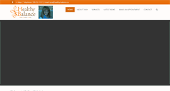 Desktop Screenshot of healthy-balance.ca